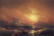 Ivan Aivazovski The Ninth Wave oil on canvas